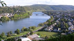 Blick auf Koblenz Güls und Koblenz Moselweiß 